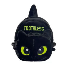 Ghiozdan Negru cu Toothless Dragon – Rucsac pentru Micii Fani Dragoni 30 cm