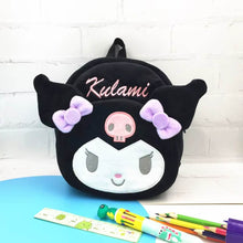 Ghiozdan Pufos Kuromi, 28cm + Rechizite Cadou