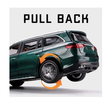 Mașinuță Metalică Tip Mercedes GLS63 AMG 1:24 – 3 Sunete, Uși, Capotă și Portbagaj Mobile