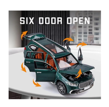 Mașinuță Metalică Tip Mercedes GLS63 AMG 1:24 – 3 Sunete, Uși, Capotă și Portbagaj Mobile