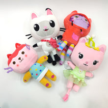 Set 7 Jucarii de Plus Gabby's Dollhouse Kitty, 23cm.