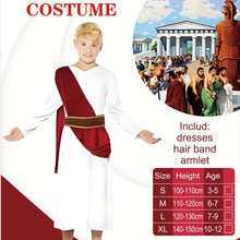 Costum set Halloween de copii, Imparat Roman, 3 piese.