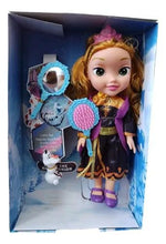 Set 2 Papusi Frozen Disney, Printesele Zapezii Elsa si Anna 30cm, + 2 Olaf