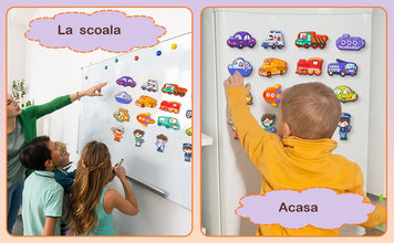 Set Magneți Educativi cu Animale – 22 Piese pentru Joacă și Învățare