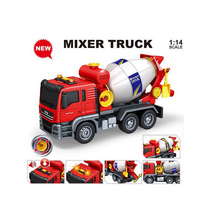 Camion de Construcții Betonieră 1:14 – Fricțiune, Sunete, Jucărie Interactivă