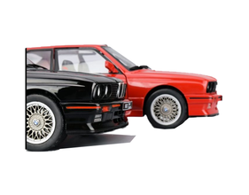 Mașinuță BMW M3 E30 din 1988, dimensiune 1:24, din Metal – Bburago
