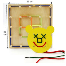 Joc Geoboard cu Elastice – Dezvoltarea Creativității și Gândirii Logice