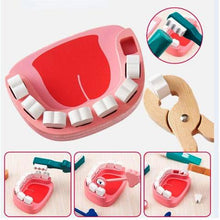 Set Doctor Dentist din lemn – Joc de rol educativ pentru copii, 20 buc