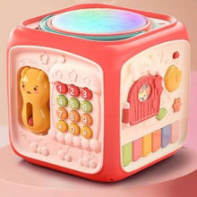Cub interactiv pentru bebeluși cu volan – Centru de activități educativ, 10 funcții
