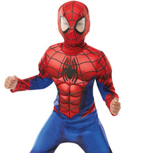 Costum Halloween de Copii, SpiderMan set cu Masca, cu Muschi