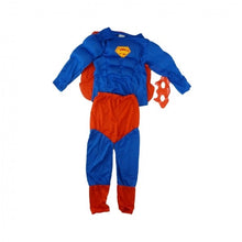 Costum Halloween de Copii, Supererou Superman, set cu Pelerina si Masca