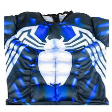 Costum Halloween de Copii, Venom din SpiderMan, cu Muschi