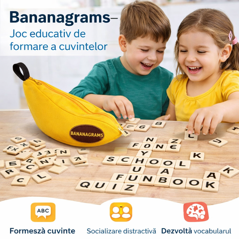 Joc Educativ de Formare a Cuvintelor - Bananagrams