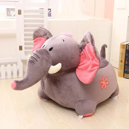 Fotoliu de Pluș pentru Copii – Elefant cu Trompă