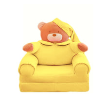 Fotoliu de Plus Extensibil pentru Copii – Design Ursuleț Teddy