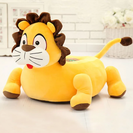 Fotoliu de Pluș pentru Copii – formă de Leu