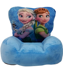 Fotoliu de Pluș pentru Copii – Disney Frozen Prințesele Elsa și Anna