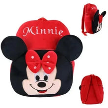 Ghiozdan pentru copii, tip Minnie Rosie, 28cm.