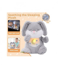 Iepuras interactiv cu Efect de Respiratie, Fluffy Bunny, Iepure cu 5 efecte