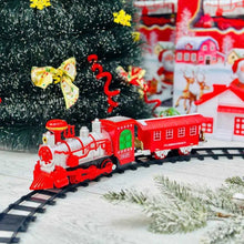 Trenulet Muzical de Craciun pentru Brad