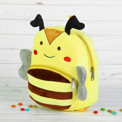 Ghiozdan pufos Albinuta, 28cm.