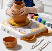 Set de olărit pentru copii – Joc creativ cu încărcare USB și lut inclus