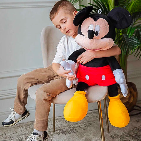 Jucarie de Plus Mickey Mouse Gigant, dimensiune 80 cm.