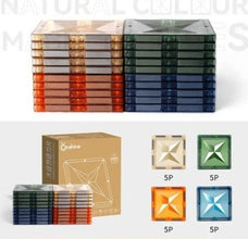 Joc Magnetic 3D din ABS – Set de Construcție 20 Bucăți pentru Copii