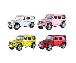 Mașină Metalică Mercedes-Benz G 63, dimensiune 1:24 – Muzicală cu Lumini