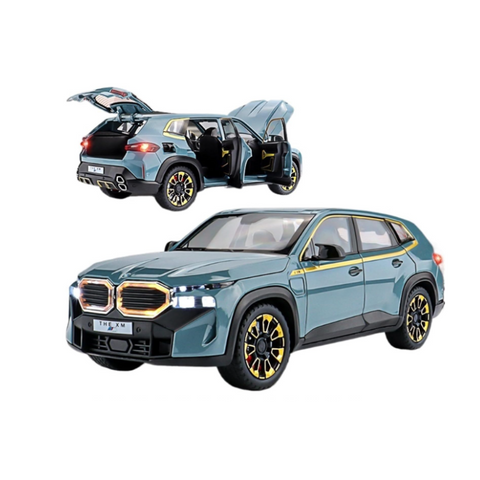 Mașină de Jucărie Metalică BMW XM – Model 1:24 Die-Cast cu Lumini și Sunete