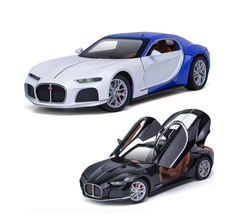 Mașină de Jucărie Metalică Bugatti Atlantic, 1:24 – Model Clasic Premium