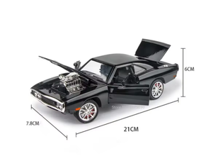 Mașinuță Dodge Charger 1970 1:24 cu Sunete și Lumini – Finisaj Lăcuit