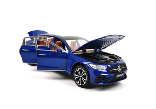 Mașină de Jucărie Limuzină Mercedes Clasa E – Metal, Muzică și Lumini