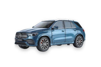 Jucarie Mașinuță Mercedes Benz GLE 350 din Metal – Lumini, Sunete Realiste, Pull-Back, Uși Mobile