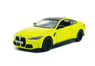 Mașinuță BMW M4, – Uși Deschizabile, Motor Vizibil, Sunet și Lumină, 1:24