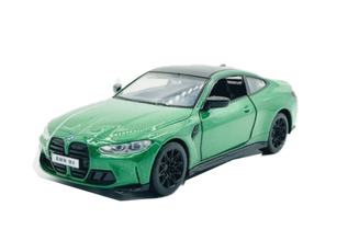 Mașinuță BMW M4, – Uși Deschizabile, Motor Vizibil, Sunet și Lumină, 1:24