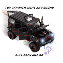 Mașinuță SUV Metalică Mercedes Benz G Klasse BRABUS, 1:24
