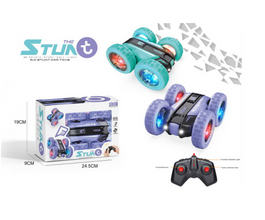 Mașină cu Telecomandă 2.4GHz Stunt Car pentru Copii – Rotire 360°, Cascadorii Spectaculoase