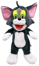 Jucarie Tom de Plus, Tom si Jerry, Motan albastru cu mustati, 30cm.