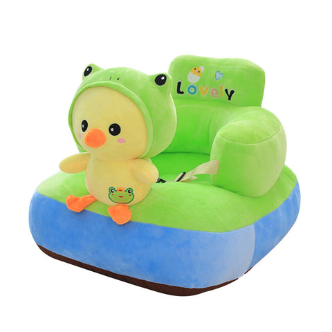 Fotoliu de Pluș cu spătar pentru Copii – Puiul și Broscuța