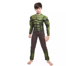 Costum Halloween de Copii, Incredibilul Hulk, cu Muschi