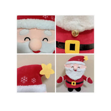 Jucarie de Plus Mos Craciun Pufos si Urias, 50cm.