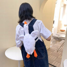 Ghiozdan Pufos de tip Gasca, 43cm x Rechizite Cadou