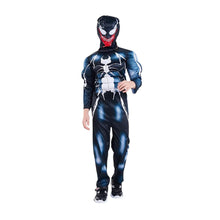 Costum Halloween de Copii, Venom din SpiderMan, cu Muschi
