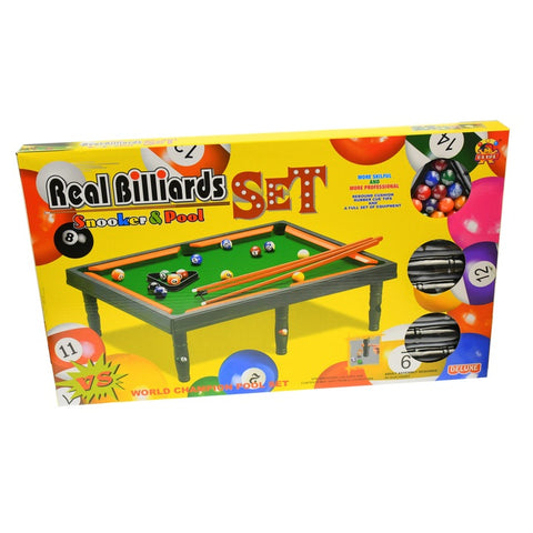 Set Joc de Biliard, pentru Copii, cu Masa, 40 cm.