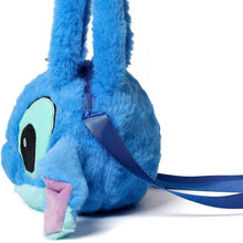 Geanta de Umar Pufoasa, de tip Stitch , 27×20 cm, Curea 50 cm + Rechizite Cadou