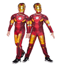 Costum Halloween de Copii, Iron Man Marvel cu Muschi