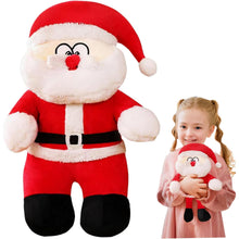 Jucarie de Plus Mos Craciun Interactiv – Luminează, Cântă și Respiră, 5 Funcții Magice, 45 cm.