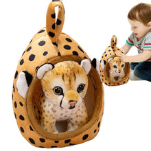 Set 2 Jucării de Pluș Ghepard – Mama și Puiul, Jucării de Plus pentru Copii
