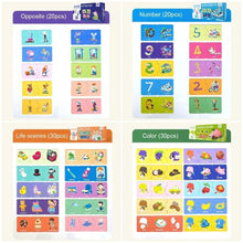 Puzzle de Asociere cu Noțiuni Opuse – 20 Piese, Joc Educativ pentru Copii